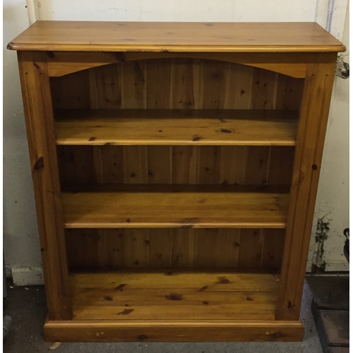 69 - Similar To Previous Lot Solid Pine Bookcase