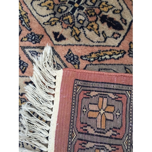 60 - Large Rug With Decorated Centre And Borders 375 X 280 cms