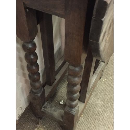 76 - Antique Gate Led Table With Peg Joints