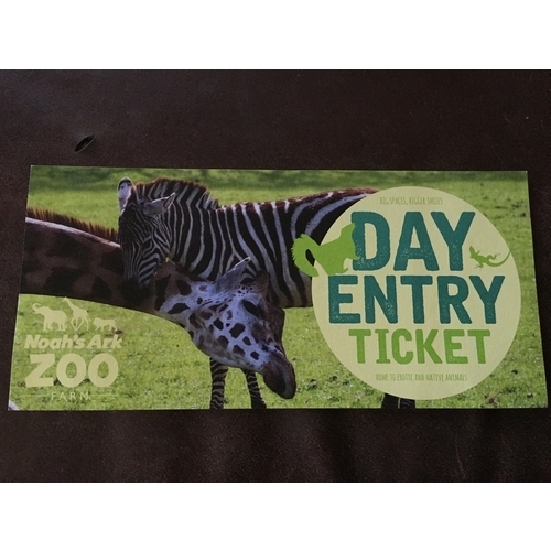 109 - Family Tickets For 2 Adults And 2 Children (Up To The Age Of 16)   To Noah's Ark Zoo Farm North Some... 