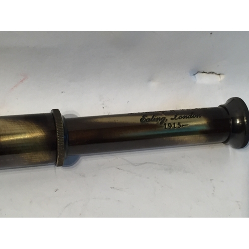 255 - WW1 Style Ottway Brass Military Telescope