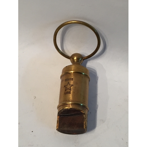 269 - Antique Style Olympic class white star line whistle