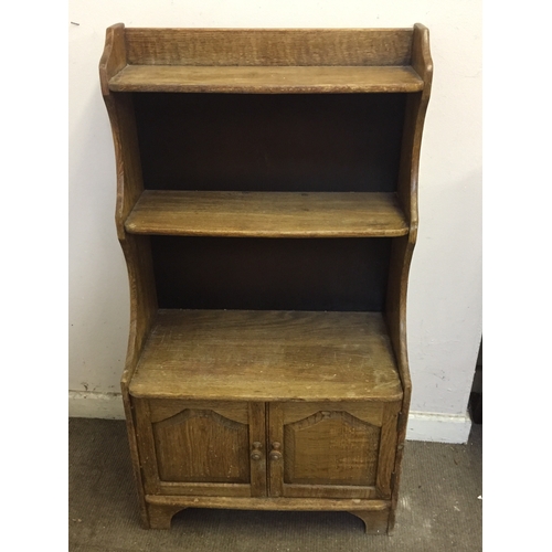 2 - Bookcase With Lower Cupboard.