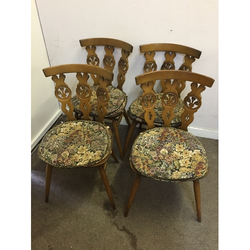 6 - 4 Vintage Ercol Chairs