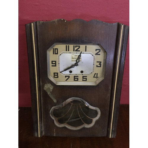 49 - Bim - Bam Suisse-Jura Vintage Geman Wall Clock