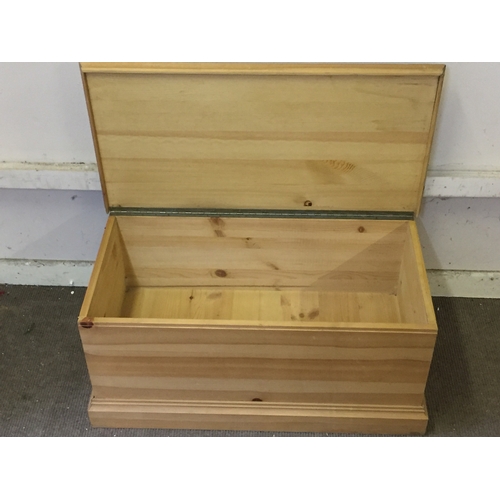 1 - Pine Blanket Box