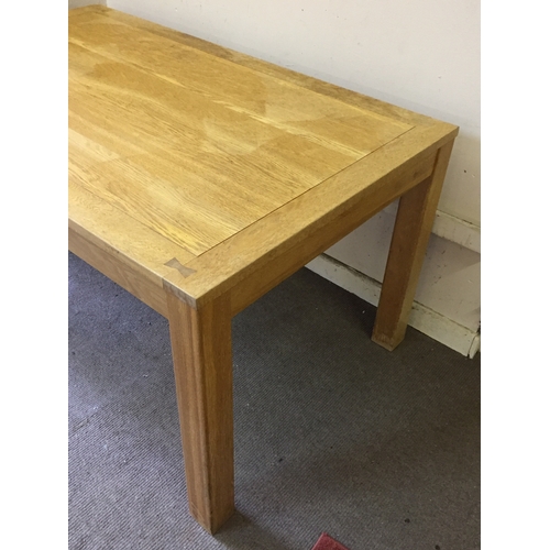 9 - Light Oak Dining Table