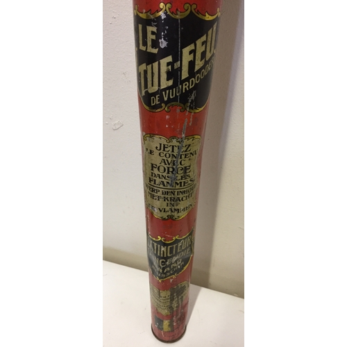 110 - Antique French Fire Extinguisher