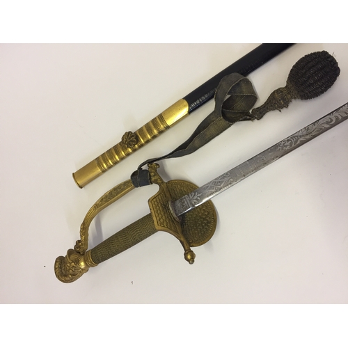 200 - A 19th Century Diplomatic Court Sword.Wilkinson And Sons Maddox Street London .