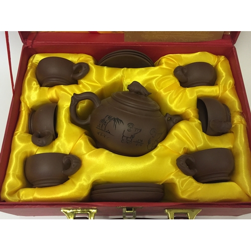 139 - Good Quality Chinese Terracotta Tea Set