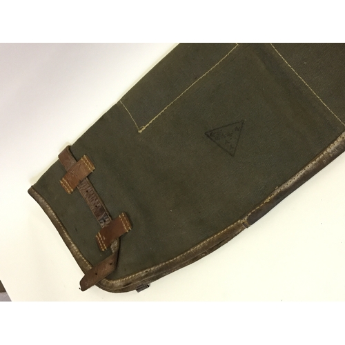 225 - WW2 Breech Or Gun Cover Possibly Czech