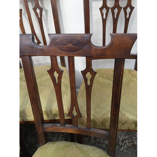 47 - 5 Antique Chairs