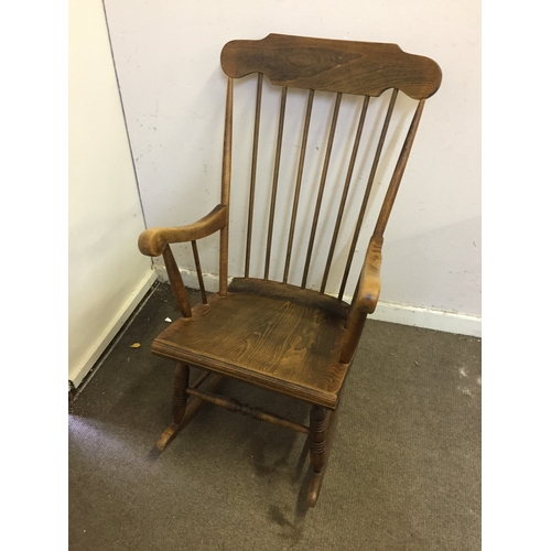 70 - Vintage Windsor Rocking Chair