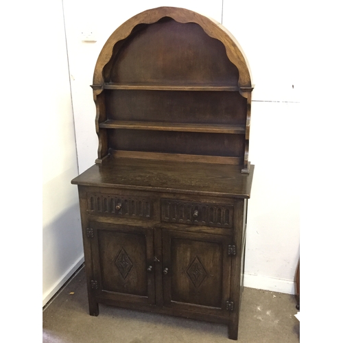 71 - Small Oak Welsh Dresser