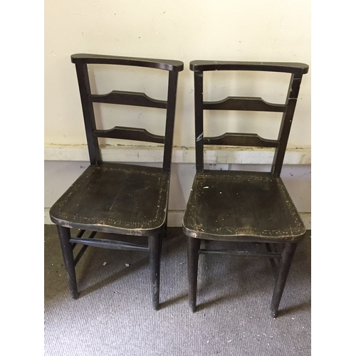 80 - 2  Chapel / Church Chairs