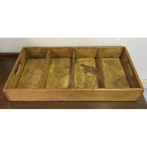 2 - Vintage Cutlery Tray