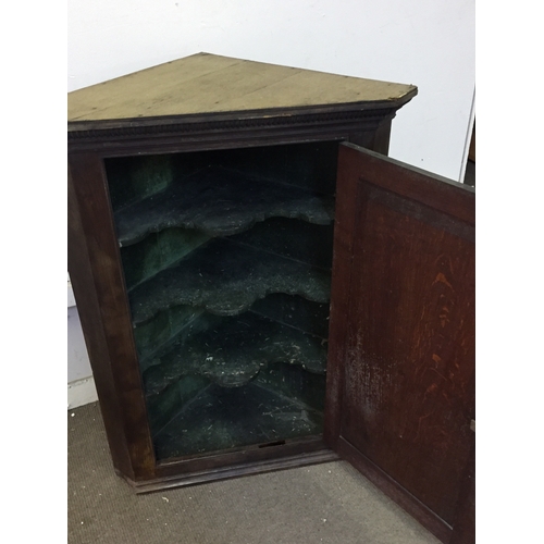 21 - Antique Corner Cabinet