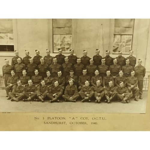 94 - WW2 Military Photograph Of Recruits 1939