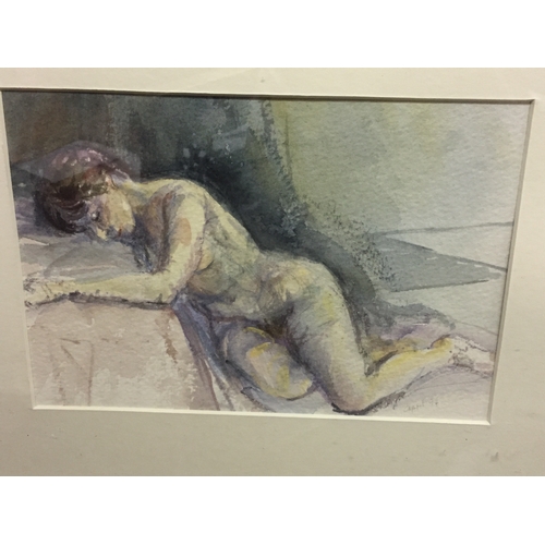 95 - Frame And Glazed Watercolour Of A Nude Woman
51 x 40