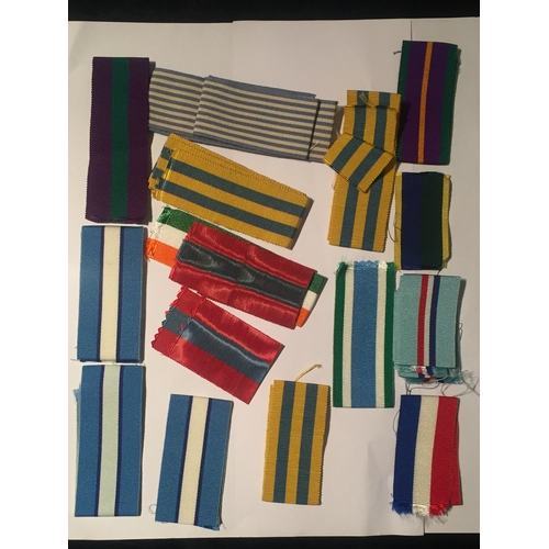 244 - Quantity Of Military Medal Ribbon