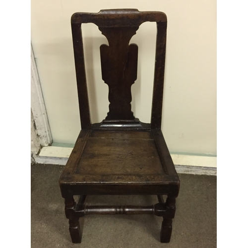 33 - Antique Hall Chair