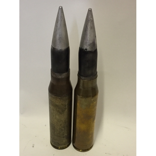 251 - 2 X Inert 30mm AFV Rounds