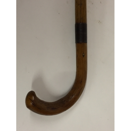 105 - Good Example Of A Victorian Customs Officer's Hawthorne Sword Stick By Mole Birmingham