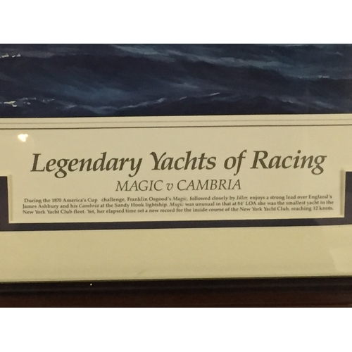 82 - Legendary Yachts Of Racing Limited Edition Print 