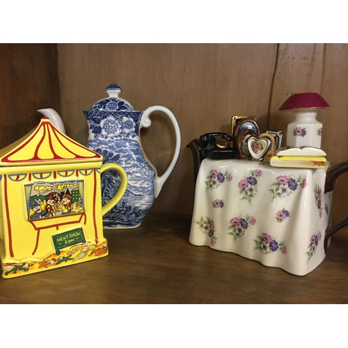 68 - A Small Collection Of Collectors Tea Pots