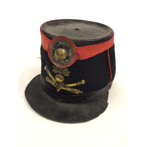 381 - Rare Paris Made Early  Artillery Kepi