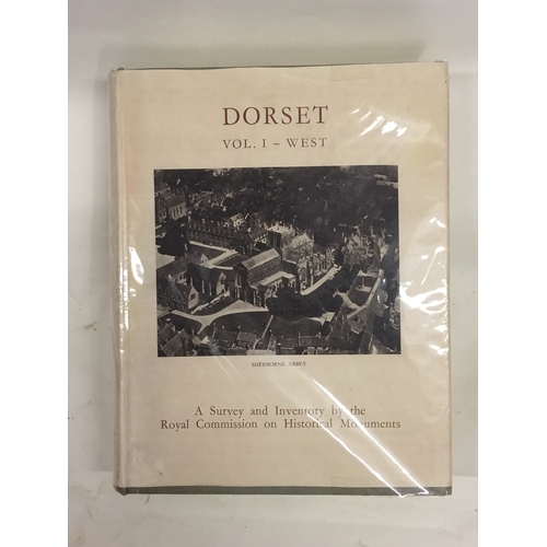 422 - Historic Monuments Book Vol 1 West, DORSET.