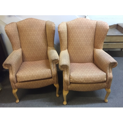 5 - 2 Wingback Shackelton Chairs