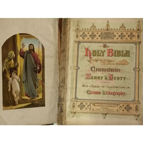 220 - Antique Family Bible