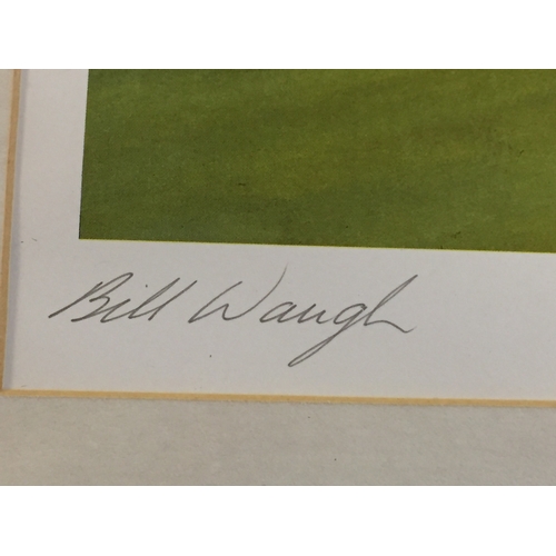 81 - Signed Print Of The Seve Ballesteros Hole At The Belfry England Of The Linpac Open 1988 pro-am 57x44... 