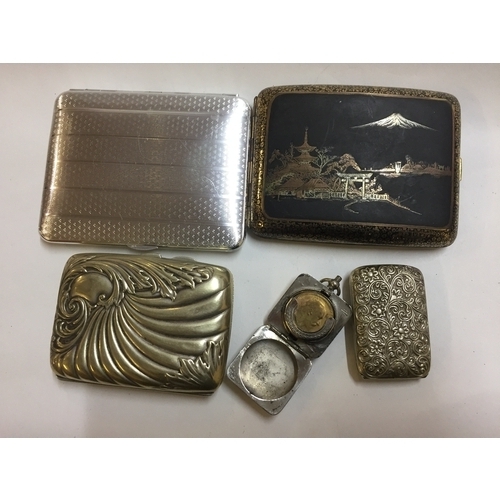 233 - Cigarette Case,  Vesta Case Etc