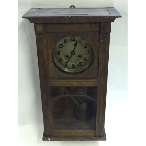 45 - Cased Wall Clock