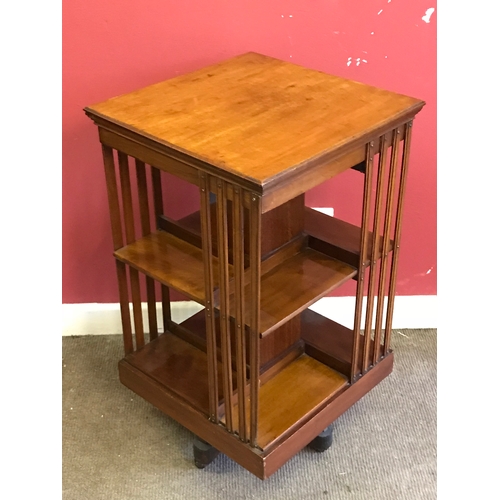 22 - Antique Revolving Bookcase