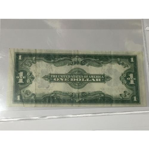 62 - Series Of 1923 Large Size Silver Certificate Horseblanket 1 Dollar Note EXF