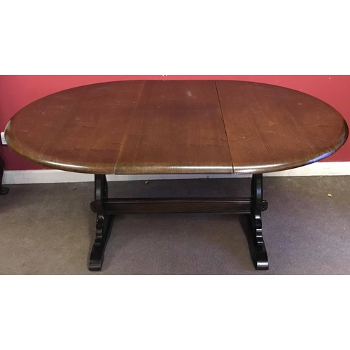 28 - Extending Oak Dining Table