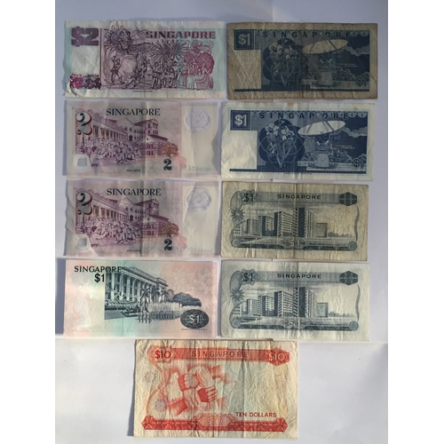 99 - Various 70's 80's & 90's Singapore Dollars Condition  VF - UNC (9)