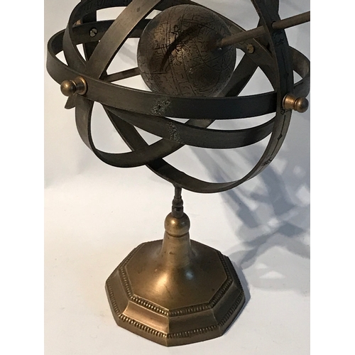 111 - Similar To Last Lot Bronze  Armillary  Sphere