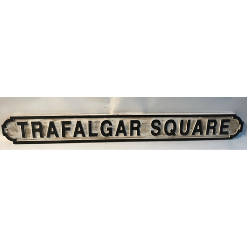 417 - 'Trafalgar Square' Wood Road Sign