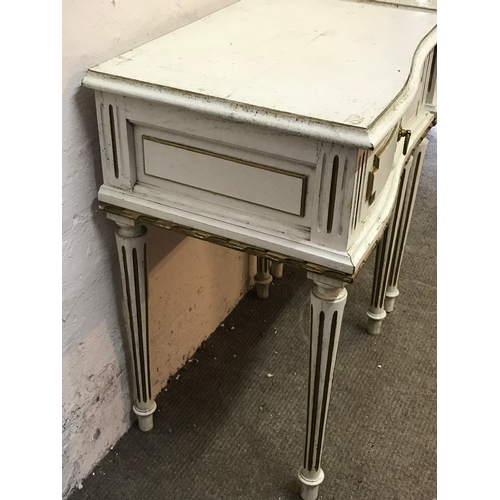 38 - Pair Of Painted  Bedside Cabinets Measures 50x36cm Each