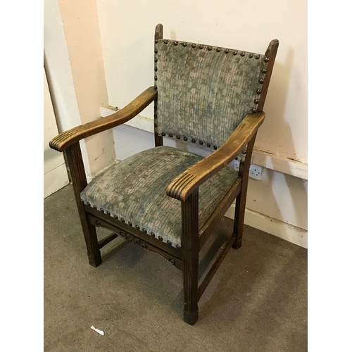 9 - French Armchair Measures 61x54.5cm