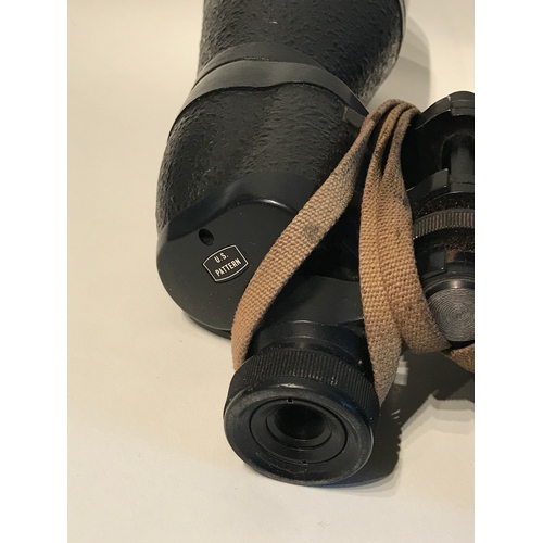 106 - US Pattern Military  Cased Binoculars