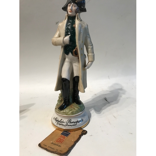 172 - Hand Painted Suaeda Made In Spain Porcelain Figure 'Napoleon Bonaparte' Stands 29cm