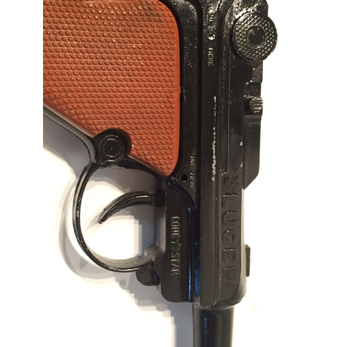 193 - English Made Childs Luger Pistol 9mm Automatic Cap Gun