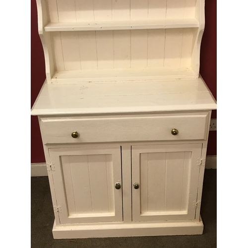 95 - Painted  Dresser Measures 82x170cm