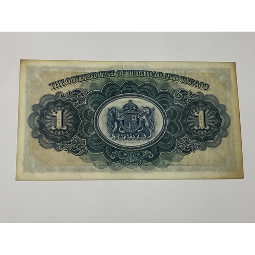 331 - Government Of Trinidad And Tobago  1939 One Dollar Note In Uncirculated Condition