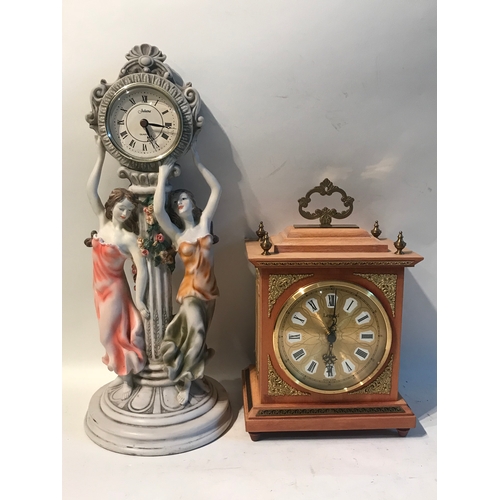 250 - 2 Mantel Clocks